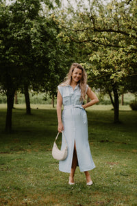 Demma Dress Classic Blue - Bij Keesje - Freebird - Jurk