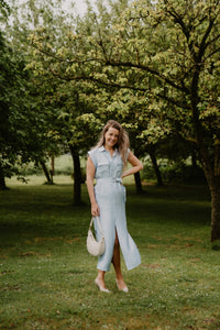 Demma Dress Classic Blue - Bij Keesje - Freebird - Jurk