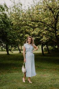 Demma Dress Classic Blue - Bij Keesje - Freebird - Jurk