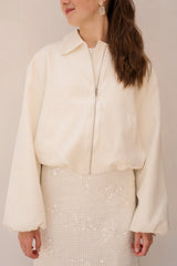 Denielle Structure Jacket off white