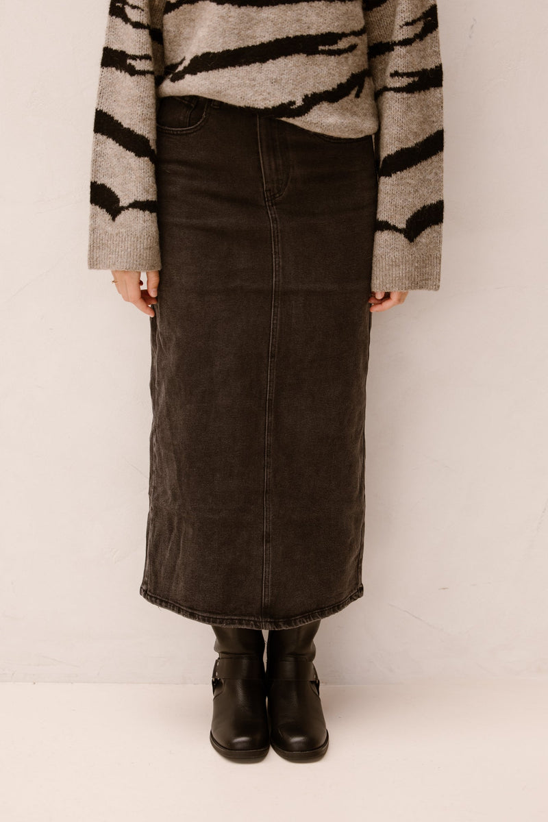 Denim skirt 9201 - Bij Keesje - Bij Keesje