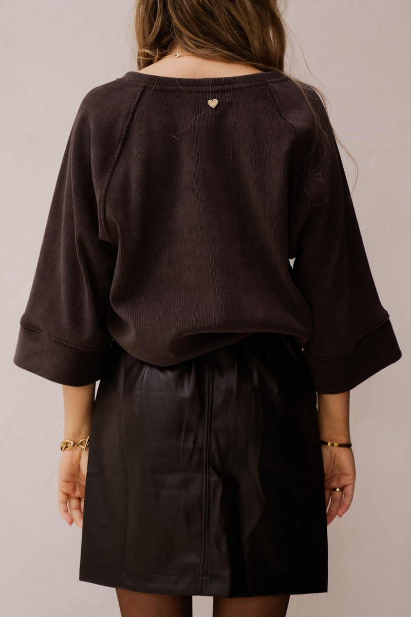 Denver t-shirt choco - Bij Keesje - Amelie & Amelie