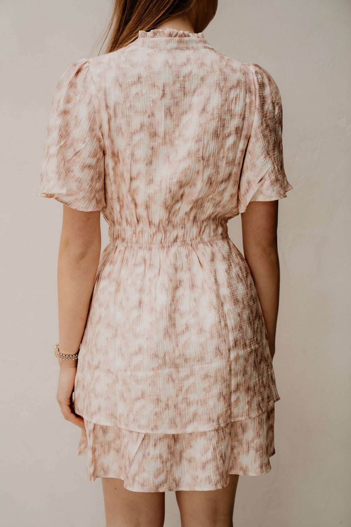 Devon Dress Powder Blush - Bij Keesje - Freebird - Jurk