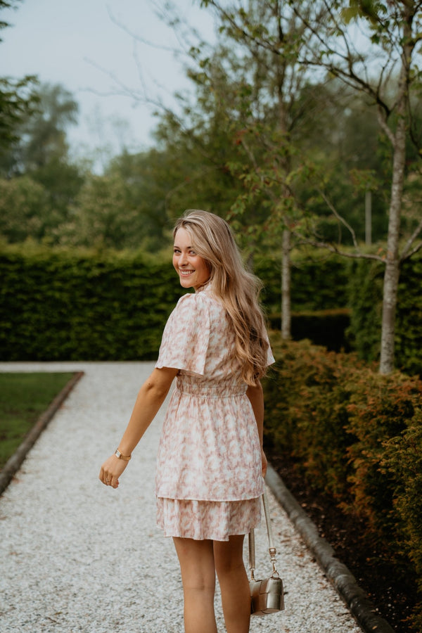 Devon Dress Powder Blush - Bij Keesje - Freebird - Jurk