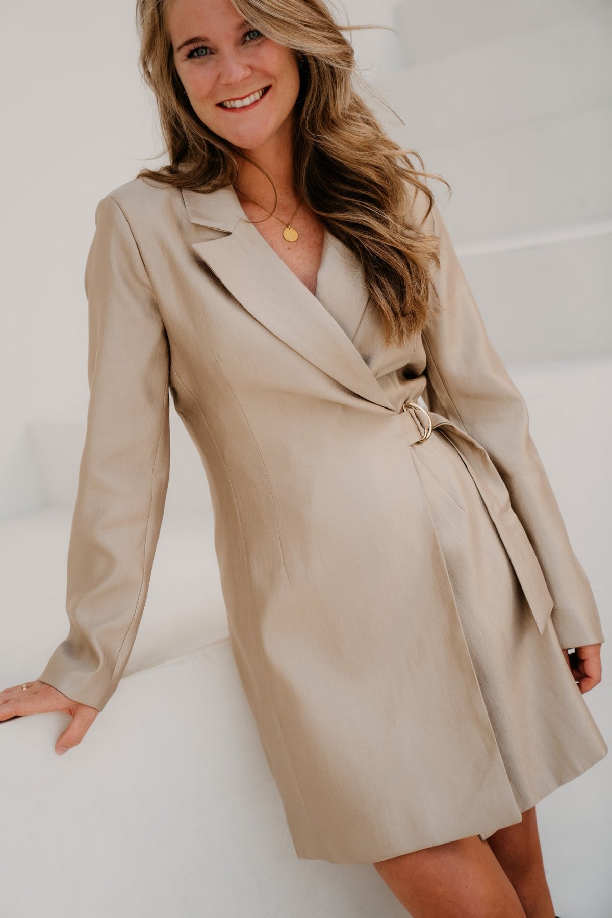 Dida Dress Brilliant Gold - Bij Keesje - Freebird - Jurk