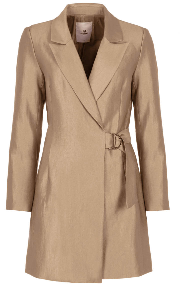 Dida Dress Brilliant Gold - Bij Keesje - Freebird - Jurk