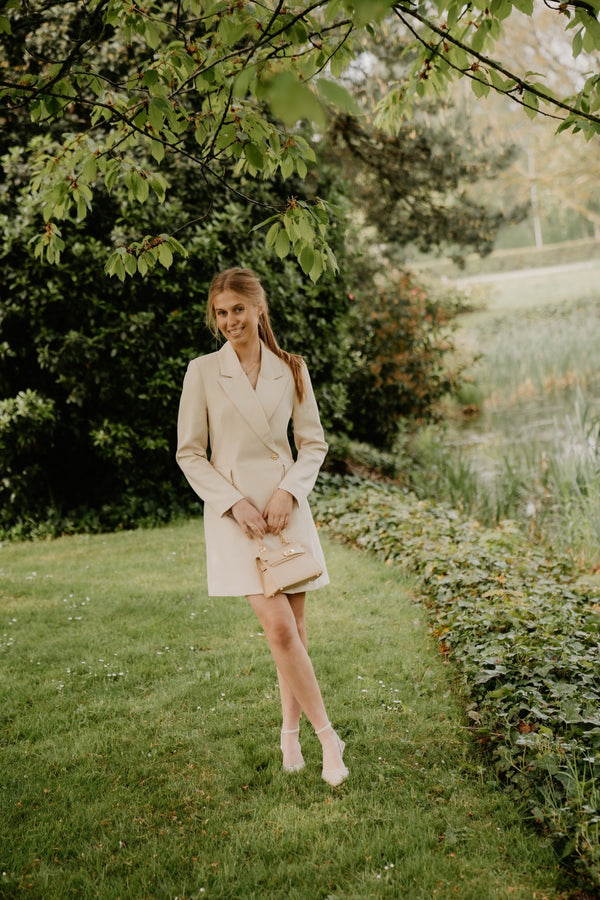 Dide dress beige - Bij Keesje - Freebird - Jurk