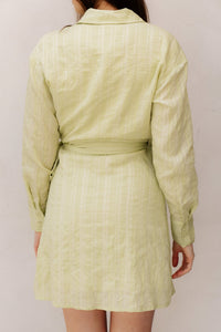 Dina Dress Acocado Green - Bij Keesje - Freebird - jurk