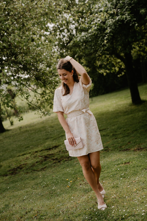 Dion dress vanilla ice - Bij Keesje - Freebird - Jurk