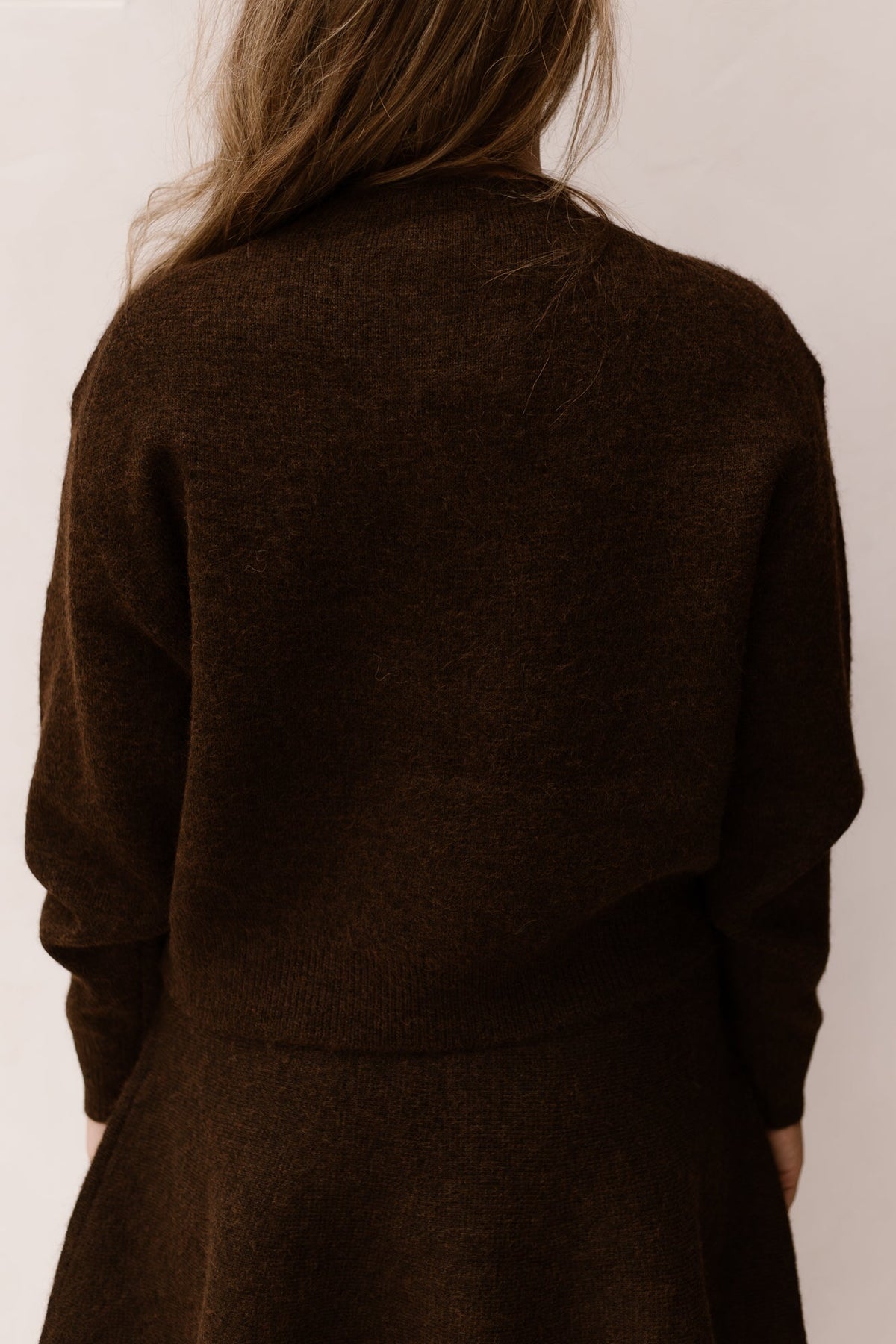 Dione fluffy knit cardigan - Bij Keesje - Neo Noir - vest