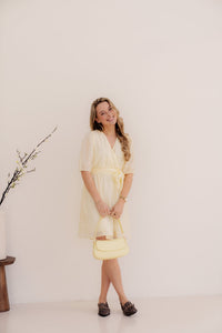 Dita Dress Butter Yellow - Bij Keesje - Freebird - jurk