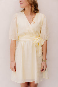 Dita Dress Butter Yellow - Bij Keesje - Freebird - jurk
