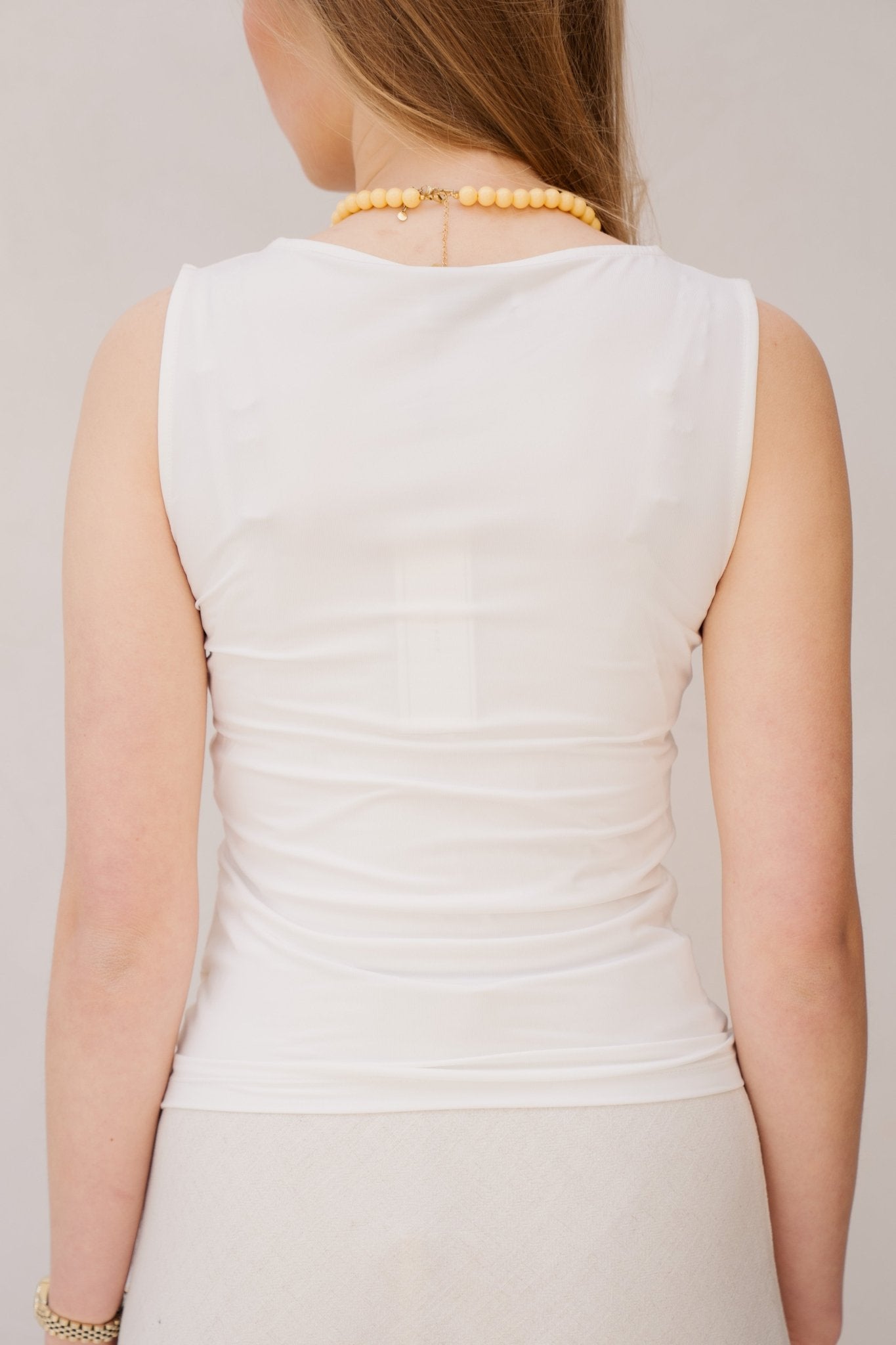 Ditty Jersey Top White - Bij Keesje - Neo Noir - Top