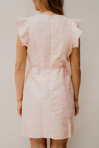 Dolana jacquard dress rose - Bij Keesje - Freebird - Jurk