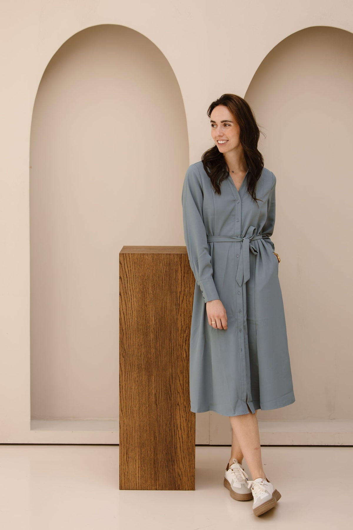 Dolly dress Adriatic Blue G-maxx Shop online Bij Keesje