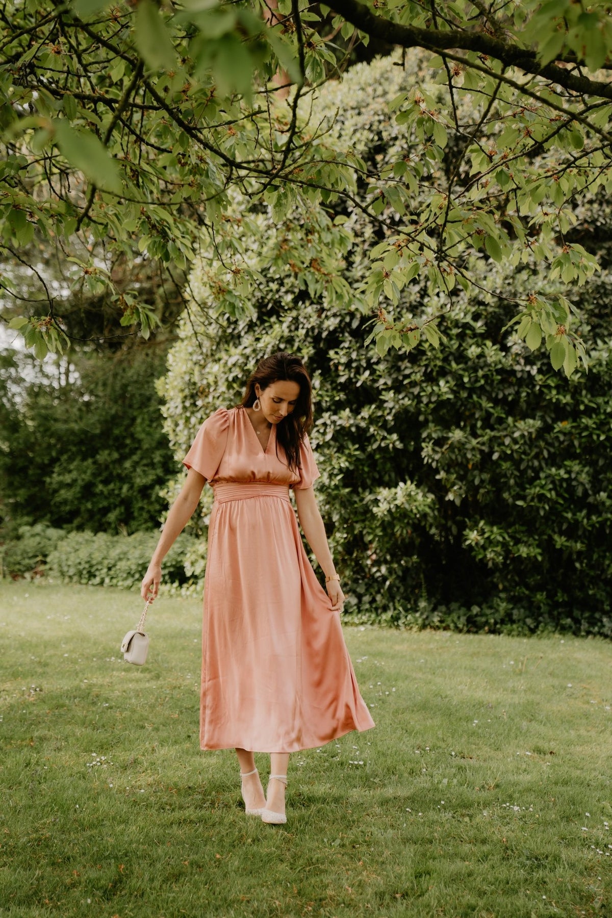 Domia dress peach blush - Bij Keesje - Freebird - Jurk
