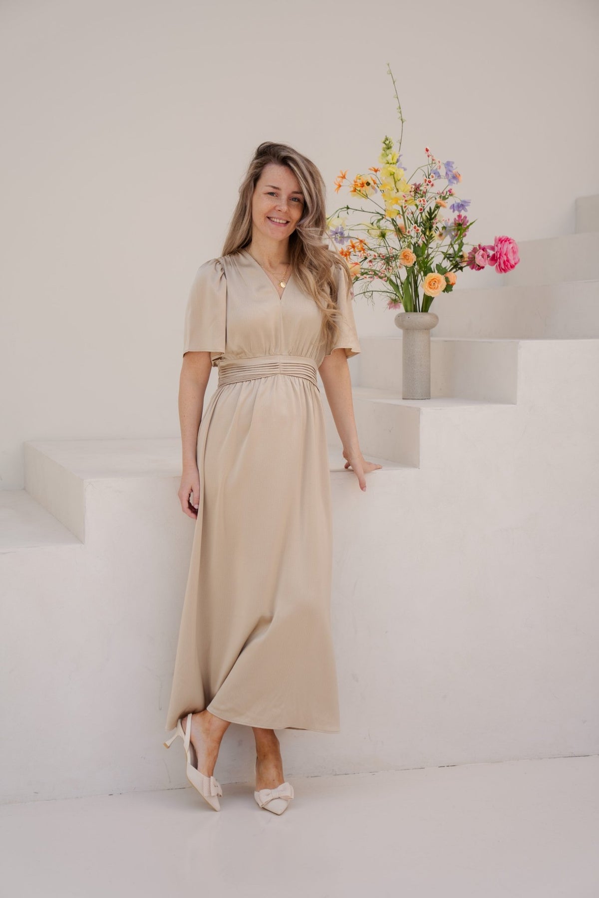 Domia dress sandy beach - Bij Keesje - Freebird - Jurk