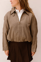 Donna bomber jasje bruin