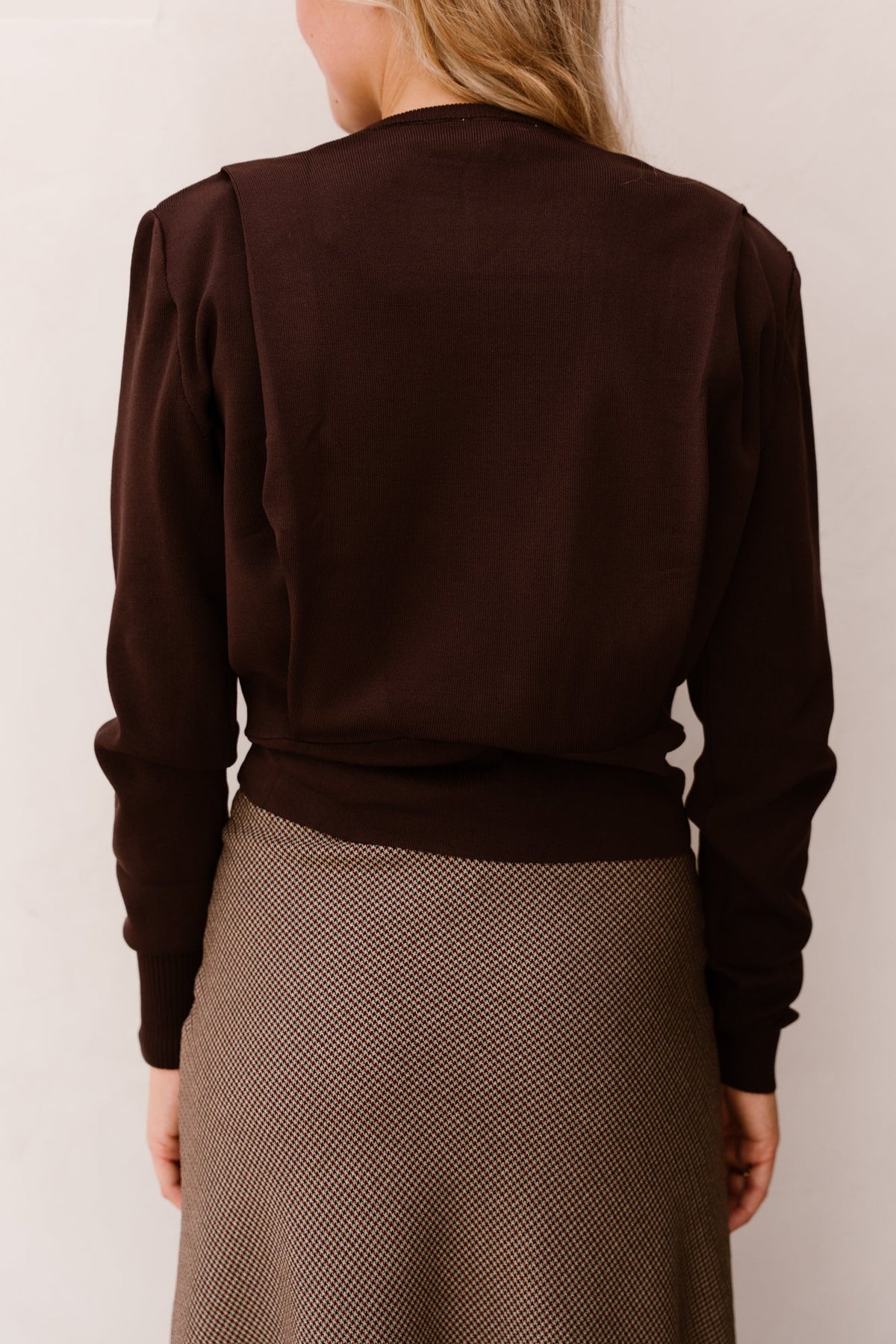 Dora top brown - Bij Keesje - Bij Keesje - Top