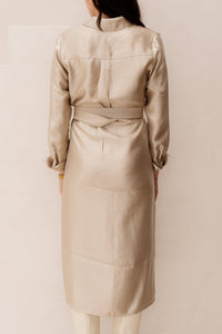 Doralee Dress Champagne - Bij Keesje - Freebird - Jurk