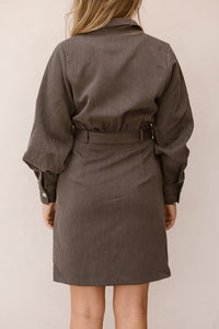 Doraline dress dark grey - Bij Keesje - Freebird