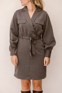 Doraline dress dark grey - Bij Keesje - Freebird
