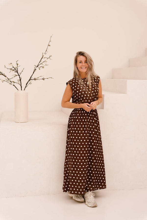 Dot set brown - Bij Keesje - Bij Keesje - set