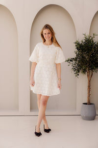 Dottie Dress Off White - Bij Keesje - Freebird - Jurk