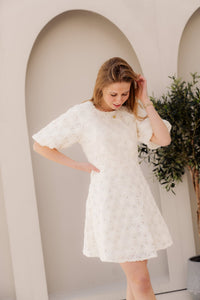 Dottie Dress Off White - Bij Keesje - Freebird - Jurk