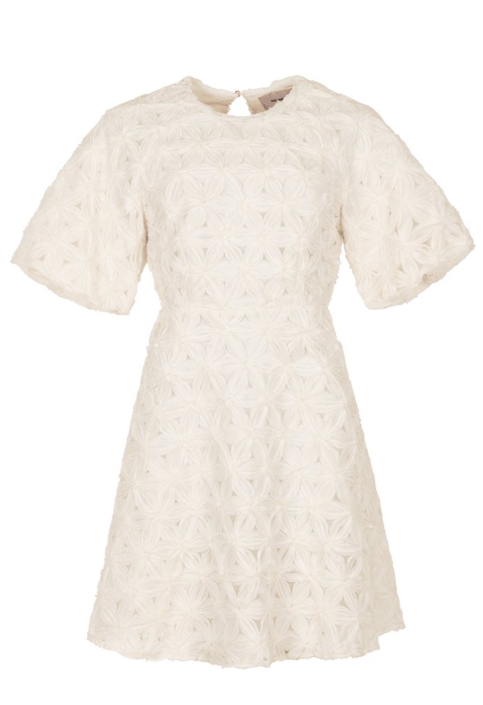 Dottie Dress Off White - Bij Keesje - Freebird - Jurk