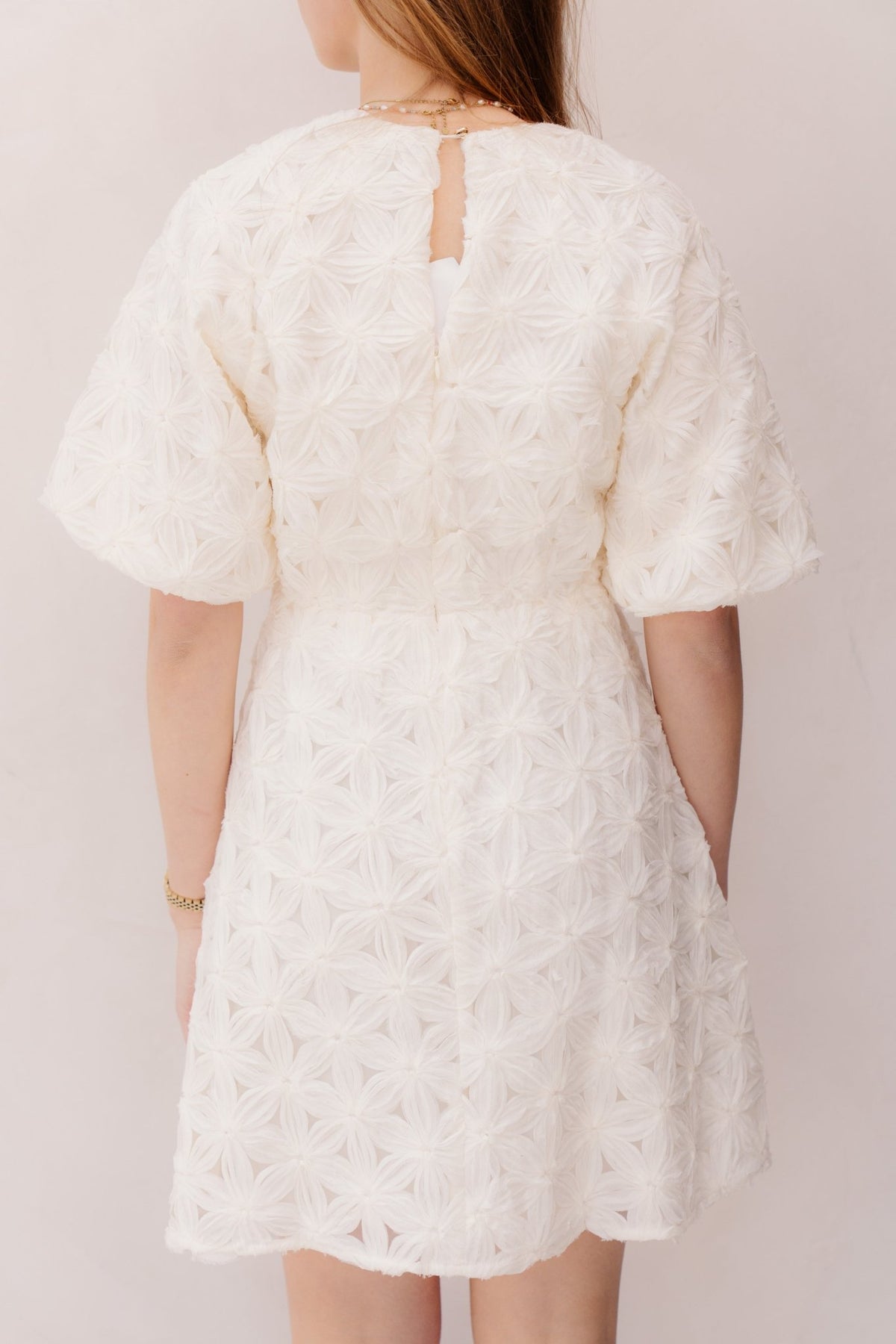 Dottie Dress Off White - Freebird