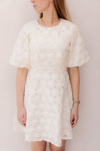 Dottie Dress Off White - Bij Keesje - Freebird - Jurk