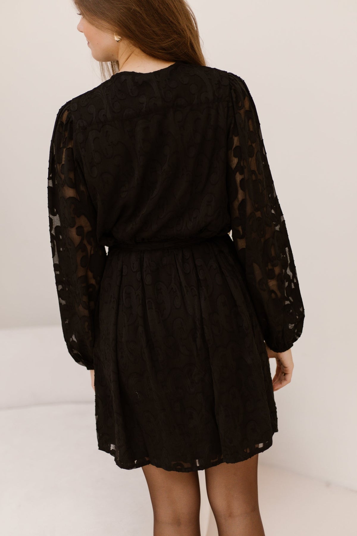 Dress black 26760-SL - Bij Keesje - Smashed Lemon - Jurk