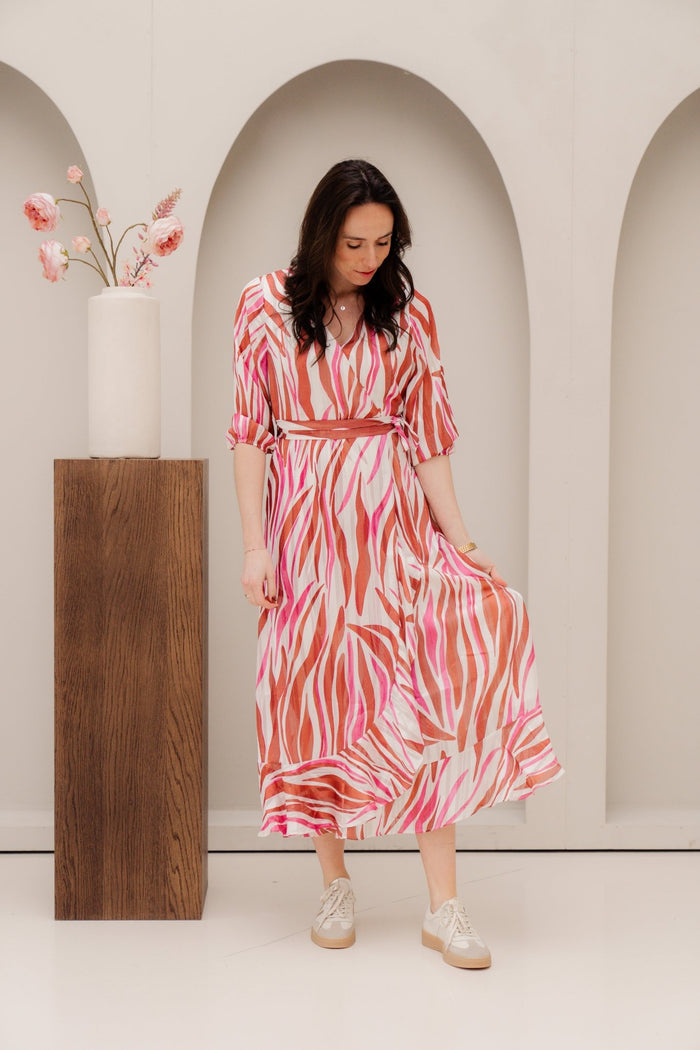 Dress Brique - Old Pink - Bij Keesje - Smashed Lemon - Jurk