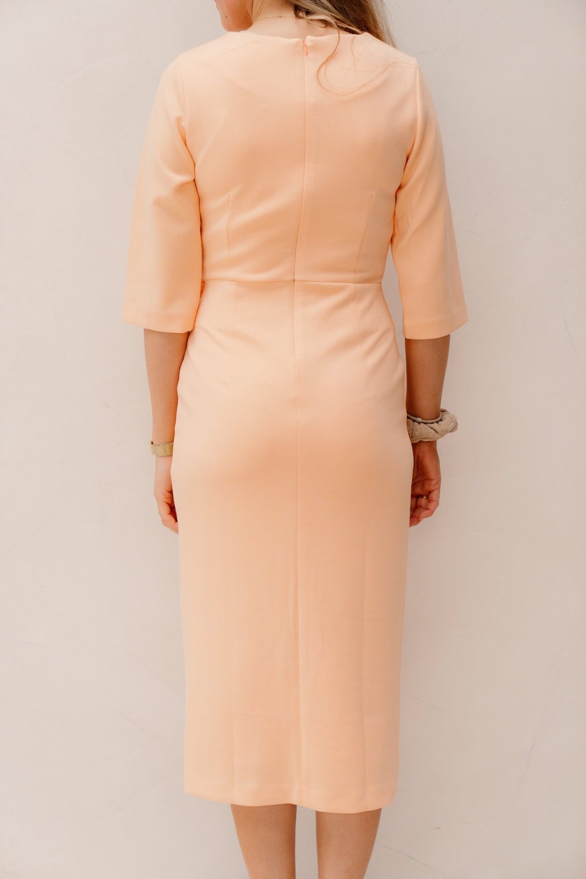 Dress long knot bellini 30007 - Bij Keesje - Esqualo - Jurk