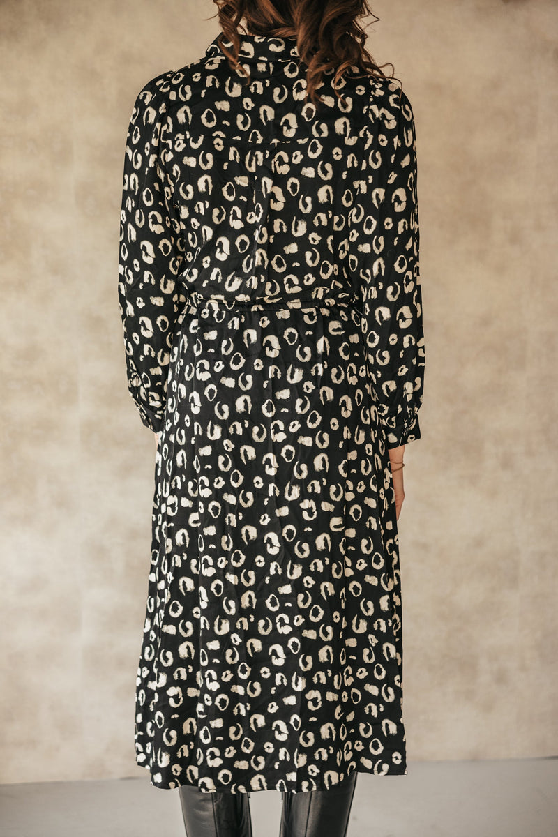 Dress long Wilderness print 14700 - Bij Keesje