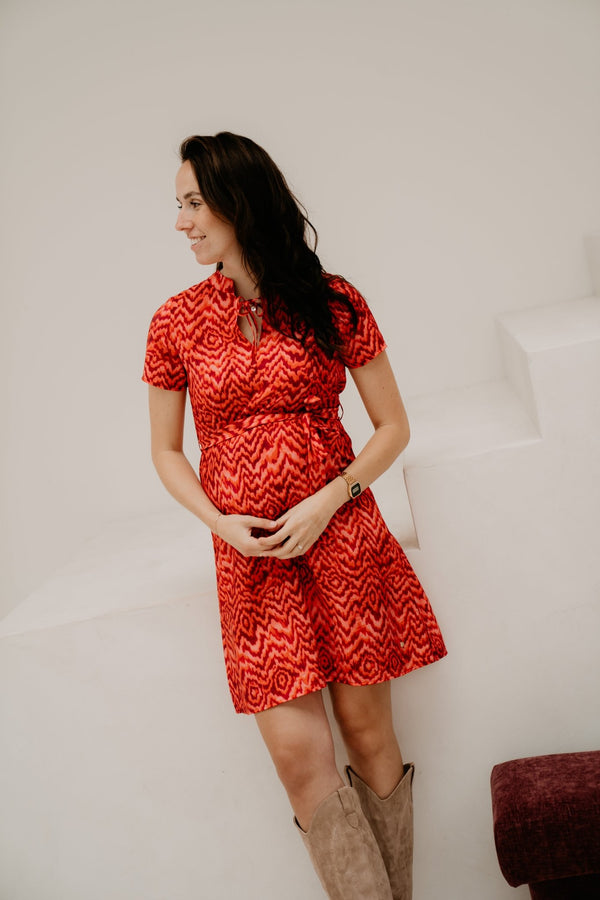 Dress Luka pink summer - Bij Keesje - Elvira - jurk