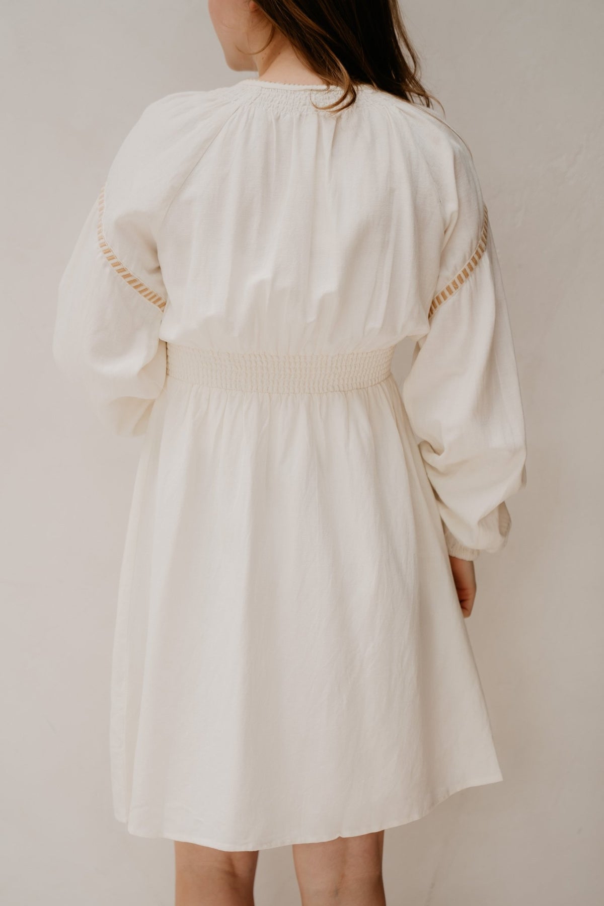 Dress Off White - Sand 26389 - Bij Keesje - Smashed Lemon - Jurk