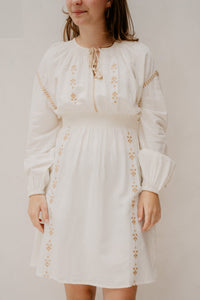 Dress Off White - Sand 26389 - Bij Keesje - Smashed Lemon - Jurk