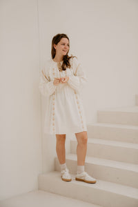 Dress Off White - Sand 26389 - Bij Keesje - Smashed Lemon - Jurk