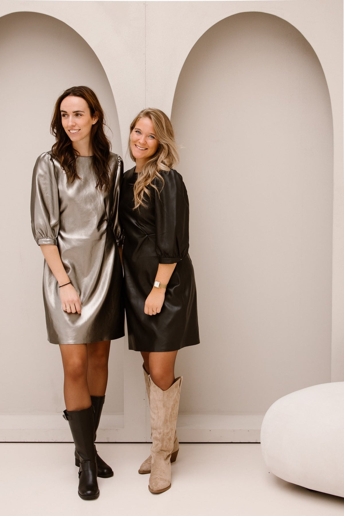 Dress PU dark silver 706 - Bij Keesje - Esqualo