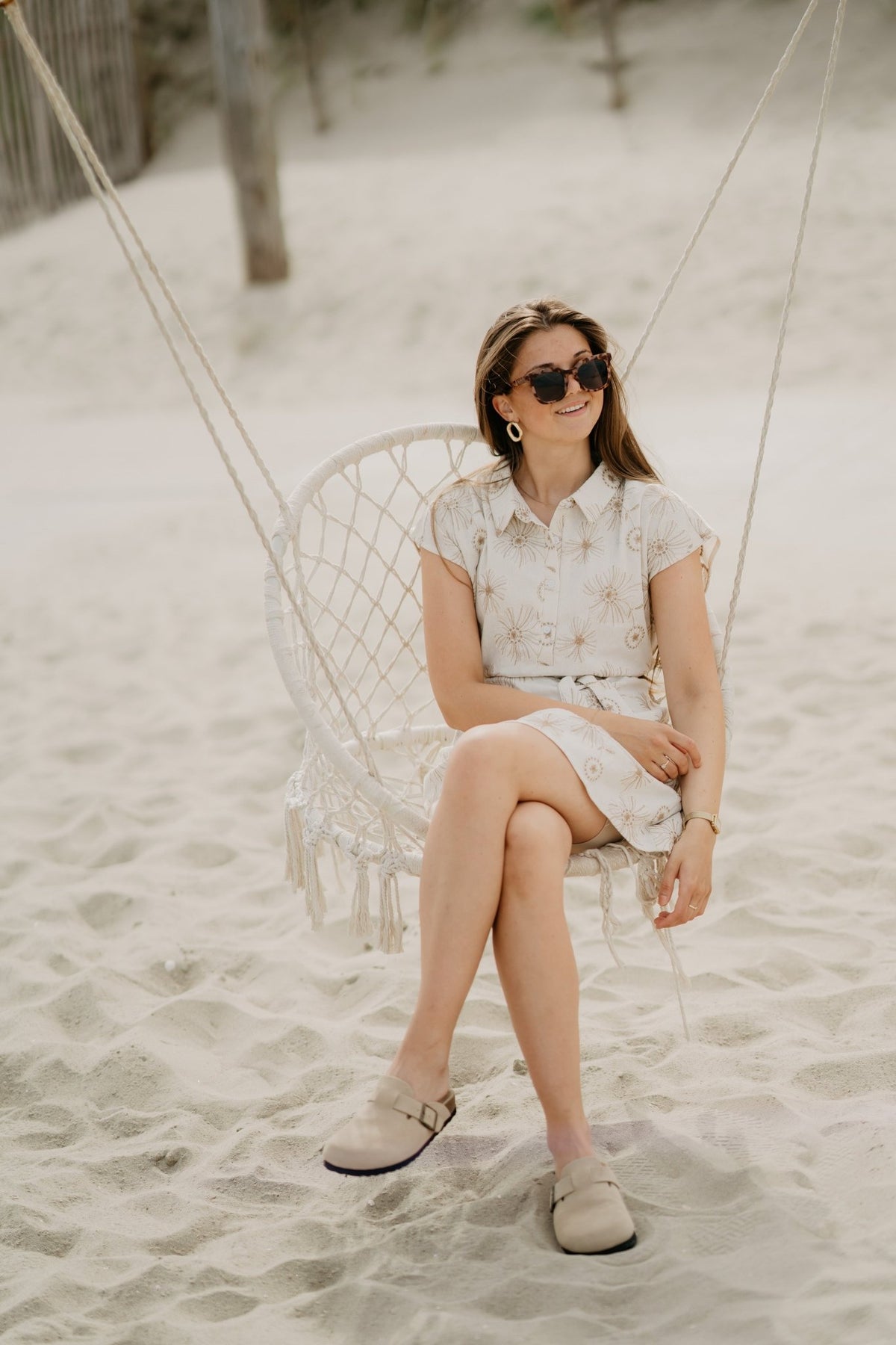 Dress sand-dark sand 26311 - Bij Keesje - Smashed Lemon - Jurk