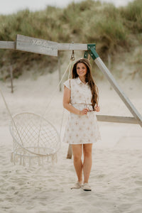 Dress sand-dark sand 26311 - Bij Keesje - Smashed Lemon - Jurk