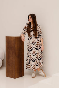 Dress Sand - Multicolour 26013 - Bij Keesje - Smashed Lemon - jurk