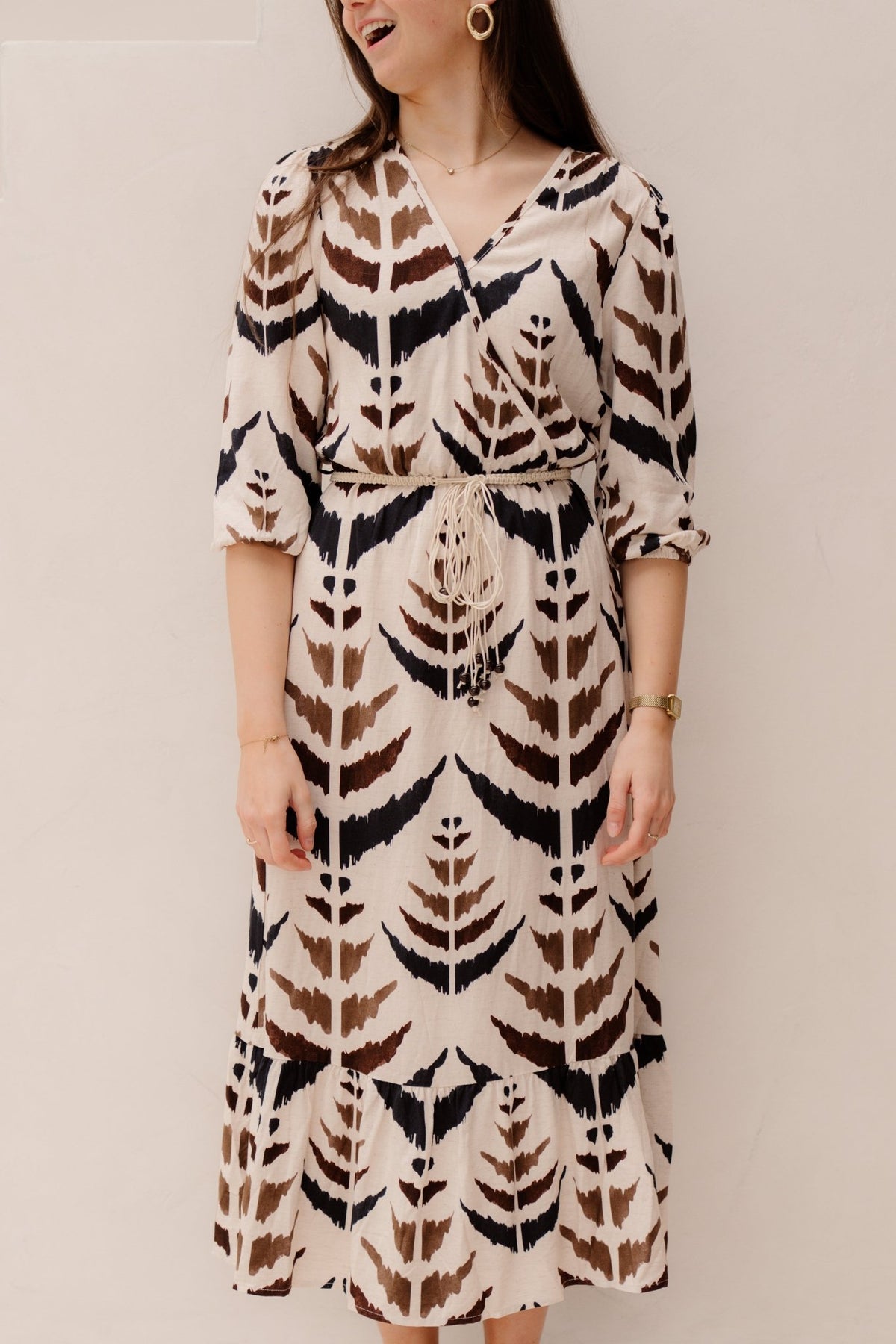 Dress Sand - Multicolour 26013 - Bij Keesje - Smashed Lemon - jurk