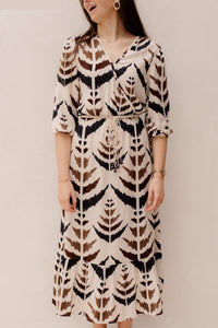 Dress Sand - Multicolour 26013 - Bij Keesje - Smashed Lemon - jurk