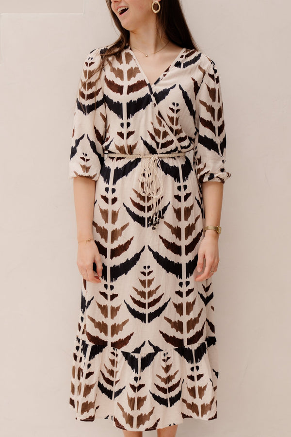 Dress Sand - Multicolour 26013 - Bij Keesje - Smashed Lemon - jurk