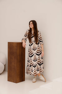 Dress Sand - Multicolour 26013 - Bij Keesje - Smashed Lemon - jurk