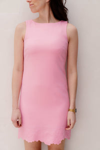 Dress slve/lss flower bottom rose 05010 - Bij Keesje - Esqualo - jurk