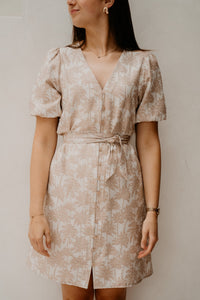 Dress Soleo sand palm - Bij Keesje - Elvira - jurk